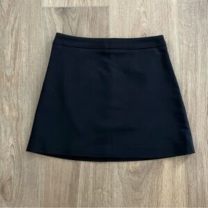 Express Black A-line Mini Skirt, Size 4